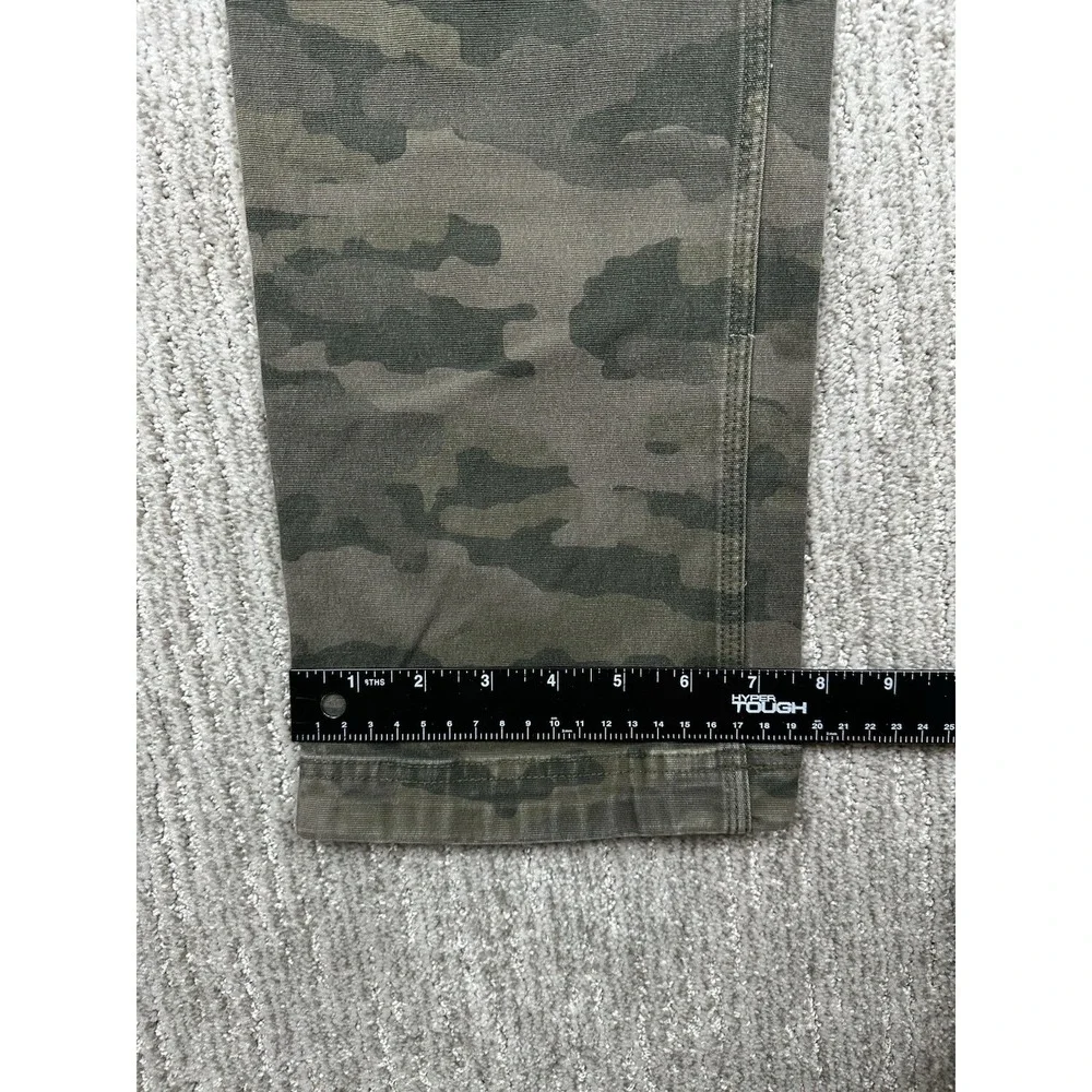 Duluth Trading Camo Cargo Pants Mens 34x32 (fits 33x30) Flex Fire Hose Slim Fit
